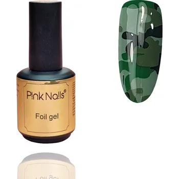 Umělé nehty UV/LED Foil gel 15ml (Vhodný do LED)