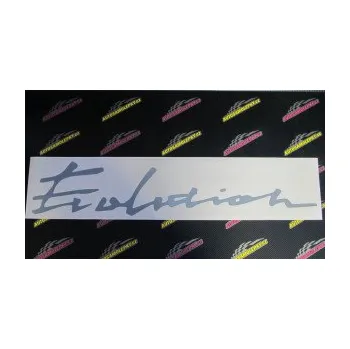 Polep vozidla SAMOLEPKA Evolution (09 - bílá) NA AUTO, NÁLEPKA, FÓLIE, POLEP, TUNING, VLASTNÍ TEXT, TISK, AUTOSAMOLEPKY.cz, POLEPY, OBRÁZEK, LOGO, SAMOLEPKY