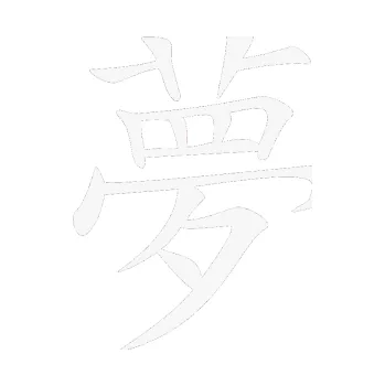 Polep vozidla SAMOLEPKA Čínský znak Dream (09 - bílá) NA AUTO, NÁLEPKA, FÓLIE, POLEP, TUNING, VLASTNÍ TEXT, TISK, AUTOSAMOLEPKY.cz, POLEPY, OBRÁZEK, LOGO, SAMOLEPKY