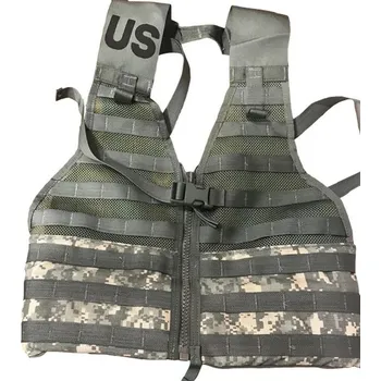 Taktická U.S. vesta MOLLE II ACU digital FLC (Originální taktická vesta FLC (Fighting Load Carrier) v digitálním maskování, používaná u U.S. ARMY, nová.)