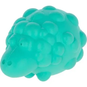 Pro psa Dentální hračka pro psy ovečka ToyFastic s vůní slaniny, tyrkysová