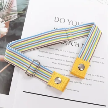 Opasek Pružný dámský opasek beze spony - VČELA-7