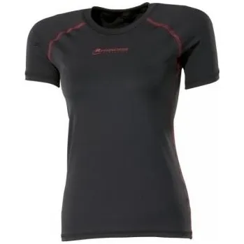 Triko s krátkým rukávem PROGRESS Dynamic Dizzy dámské černá-fialová Velikost: XL