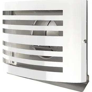 Větrací mřížka Panier Fasádní nerezová mřížka ALFA BÍLÁ 125 mm