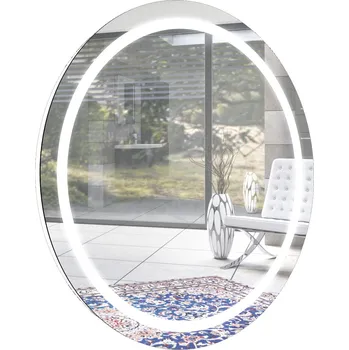 Zrcadlo Round - zrcadlo prům. 80 s integrovaným LED osvětlením RU ZS 80 TF
