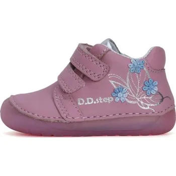 Dívčí sandály D.D.step dětská obuv Barefoot S070 41484Pink, velikost 20