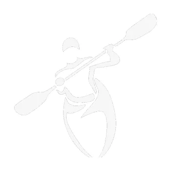 Polep vozidla SAMOLEPKA Kajakář 002 levá (09 - bílá) NA AUTO, NÁLEPKA, FÓLIE, POLEP, TUNING, VLASTNÍ TEXT, TISK, AUTOSAMOLEPKY.cz, POLEPY, OBRÁZEK, LOGO, SAMOLEPKY