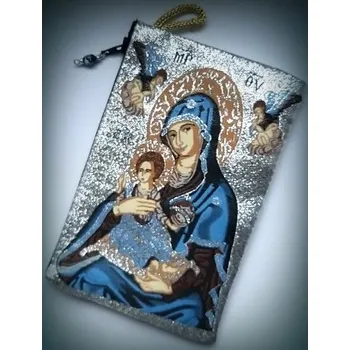 Peněženka Peněženka s byzantskou ikonou Bohorodice F