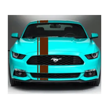 Polep vozidla Viper pruhy 2 cm + 14 cm (15 - hnědá) SAMOLEPKA NA AUTO, NÁLEPKA, FÓLIE, POLEP, TUNING, VLASTNÍ TEXT, TISK, AUTOSAMOLEPKY.cz, POLEPY, OBRÁZEK, LOGO, 3D STICKERS