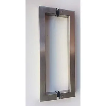 Madlo do koupelny Madlo EUROLATON pro skleněné a dřevěné dveře - 78250350 (nerez), 375 mm (rozteč 350 mm)