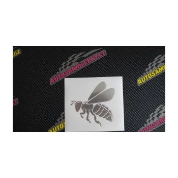 Samolepící dekorace Včela 001 levá (06 - oranžová) SAMOLEPKA NA AUTO, NÁLEPKA, FÓLIE, POLEP, TUNING, VLASTNÍ TEXT, TISK, AUTOSAMOLEPKY.cz, POLEPY, OBRÁZEK, LOGO, 3D STICKERS