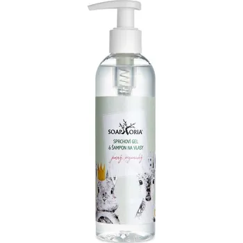 Šampon Organický sprchový gel a šampon na vlasy Soaphoria 250 ml