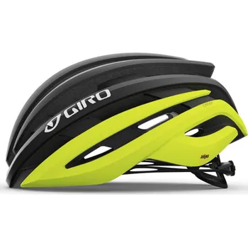 Cyklistická přilba Helma Giro Cinder MIPS Mat Black Fade/Highlight Yellow Velikost: M