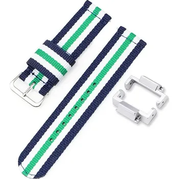 Řemínek na hodinky Textilní řemínek Ricardo 16mm (pro Casio G-Shock GA-2100/GA-2110, DW-5600, GW-6900), barevný V1, NATO, + adaptér