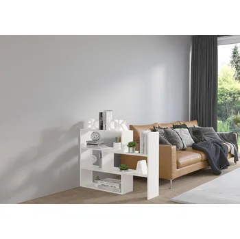 Knihovna Regál MARLIN 03, Bílá