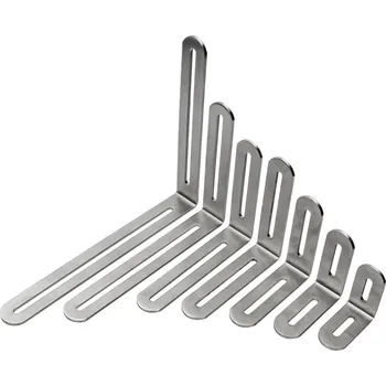 Stavební materiál Onpira Nerezový spojovací L úhelník 90° Rozměr: 100x120x24 mm