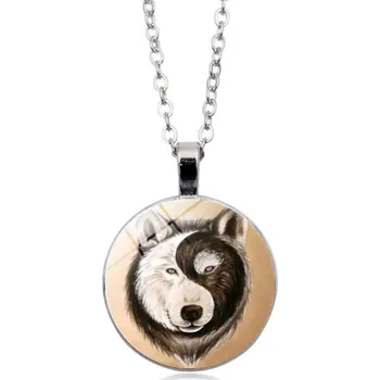 Řetízek Náhrdelník a přívěsek vlk