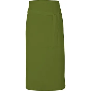 Pracovní zástěra Link Kitchen Wear Gastro zástěra X985 Olive -ca. Pantone 378 90 x 80 cm