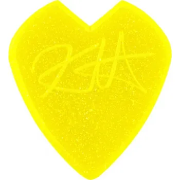 Trsátko Dunlop Kirk Hammett Jazz III Pick Yellow Glitter, 6 ks
