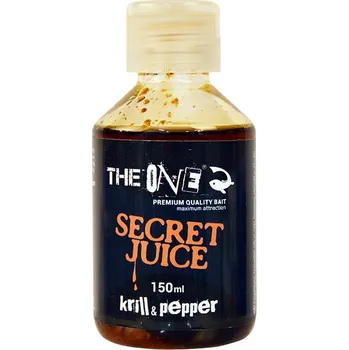 Návnadové aroma The One Secret Juice 150 ml - Krill a Pepř