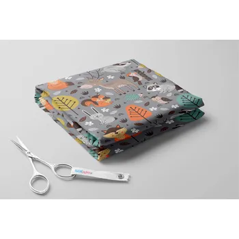 Softshell zimní, Lesní zvířátka Barva: Šedá