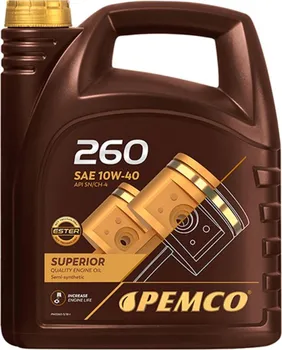 Motorový olej Pemco 260 10W-40 5 l
