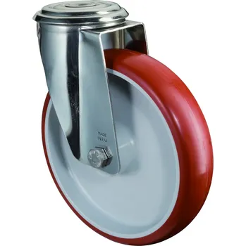 Příslušenství k zahradní technice Nerezové polyuretanové pojezdové kolo H101.B26.100