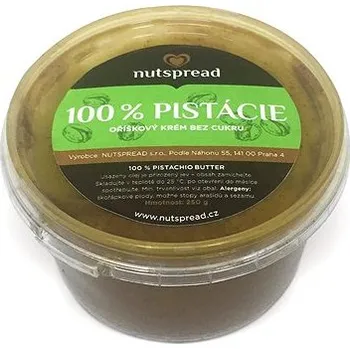 Nutspread Pistáciový krém s Vanilkou