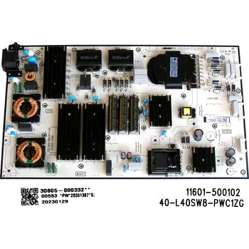 Televizor LCD modul zdroj TCL 30805-000332 / SMPS power supply board 40-L40SW8-PWC1ZG