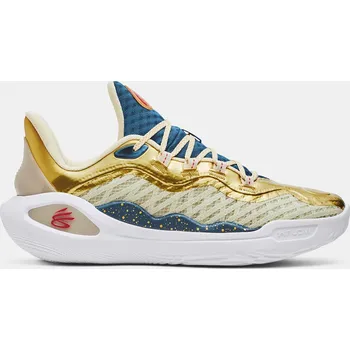 Pánské tenisky Unisexové boty Under Armour CURRY 11 CHAMPION MINDSE 3026617-300 Zelená 12.5