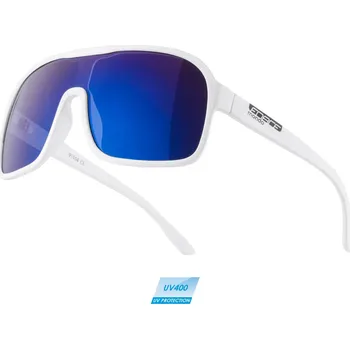 Sluneční brýle brýle FORCE MONDO bílé mat., modré sklo