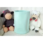 AMÁLKA Dětský dvojitý nákrčník tunel, zelený mint