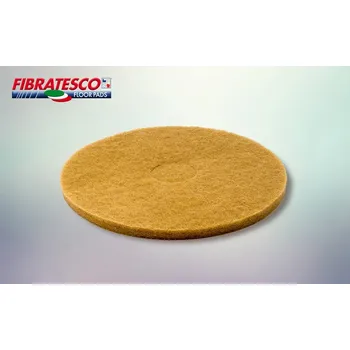 Podlahový mycí stroj FIBRATESCO Super PAD béžový Průměr: 254 mm (10")