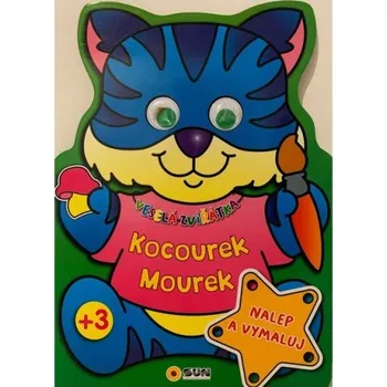 omalovánky Nalep a vymaluj - Kocourek Mourek 536-3