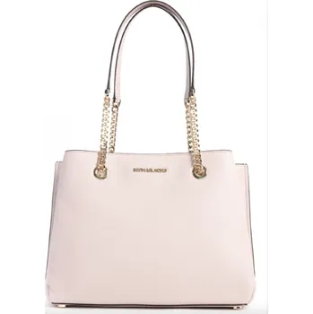 Kabelka Michael Kors kožená kabelka Teagen přes rameno blossom růžová