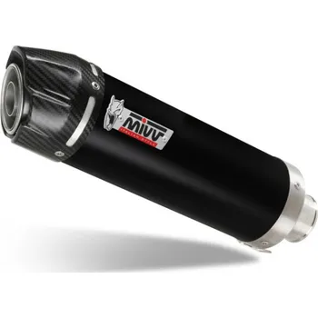 Výfuk pro motocykl Koncovka výfuku MIVV GP S.014.LXBC Black with carbon cap