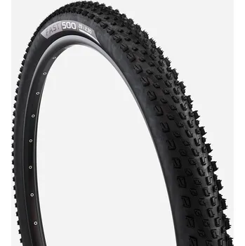 Plášť na kolo ROCKRIDER Plášť na horské kolo XC Fast 500 29x2,3" 29" ČERNÁ