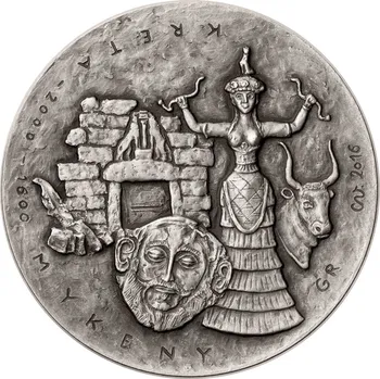 Stříbrná mince Poklady starých civilizací IV. BK