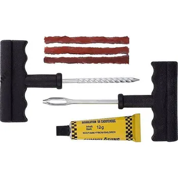 Sada na opravu pneumatiky Lepící sada na opravu bezdušových pneumatik motocyklu - malá (Opravná lepící sada na pneumatiky)