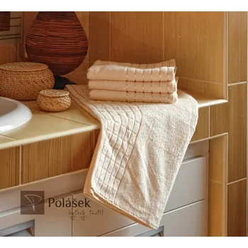 Osuška Bambus smetanová Ručník 50x100