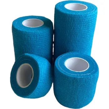 Zdravotnický materiál Samofixační obinadlo mix velikostí Barva: Tyrkysová Samodržící bandáž