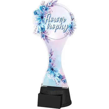 Akrylátová trofej ACUTCM119 | Květinová edice