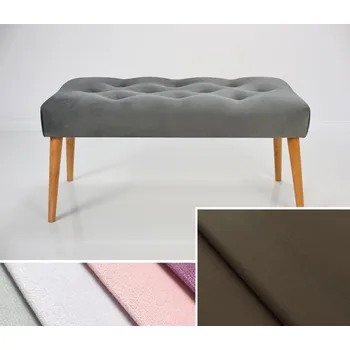 Čalouněná lavice DARINA 110x30x42 cm, barva bronzová