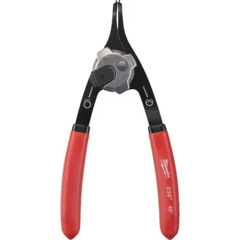 Ruční nářadí MILWAUKEE kleště na pojistné kroužky, zahnuté - 45° - 0,9 mm 4932492488