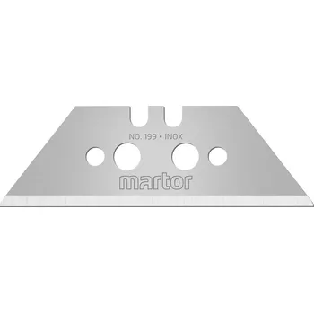 Pracovní nůž Trapézová čepel MARTOR 199, nekorodující, BJ = 10 ks