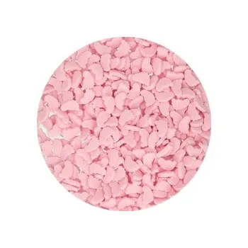 Jedlá dekorace na dort Cukrová dekorace (Fun Cakes) - Dětské nožičky (růžové) / 70 g