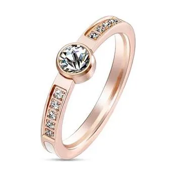 Prsten OPR0116-49 Ocelový prsten s perletí