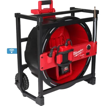 Instalatérský materiál MILWAUKEE M18 HSFSM-122 vysokorychlostní čistič potrubí s ohebnou hřídelí 4933480722