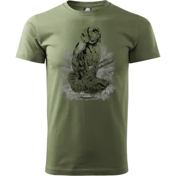 Pánské tričko Bad Badger Myslivecké tričko - Bavorský Barvář - Velikost 3XL