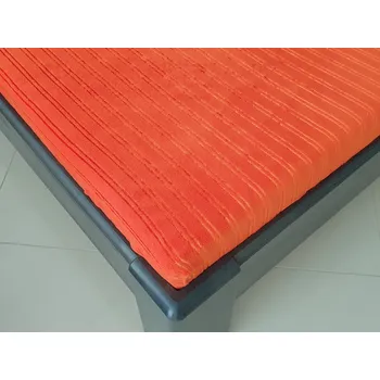 Prostěradlo Prostěradlo MICRO PRUH č.32 cihlová 90x200